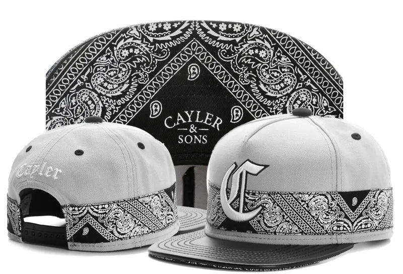 Classic Snapback Hat – Flat Bill Adjustable Baseball Cap